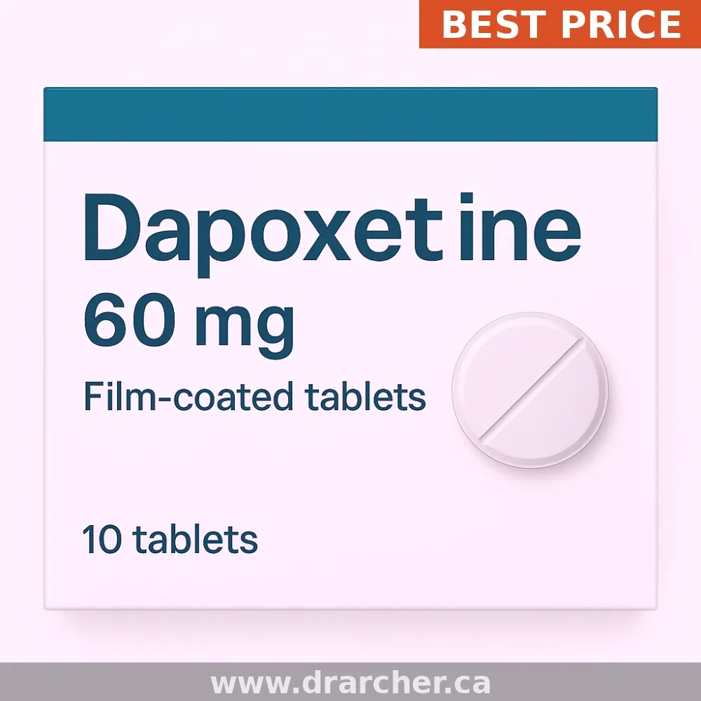 Dapoxetine 90mg: Uses, Dosage, Side Effects and Generic Alternatives