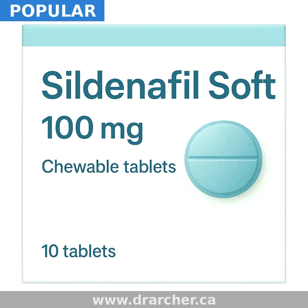 Buy Viagra Soft 100mg Tablets — Sildenafil Erectile Dysfunction Online From $1.09