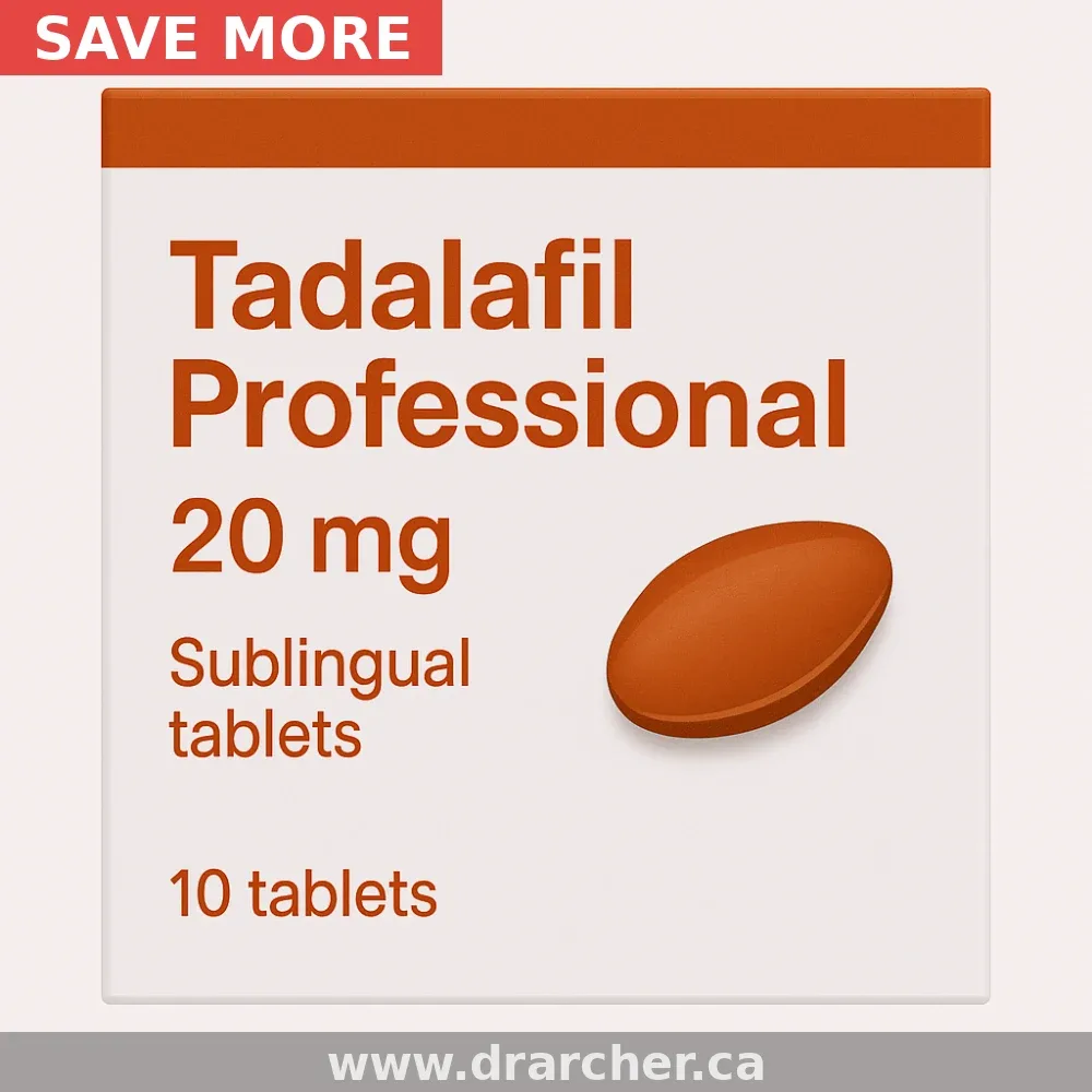 Cialis Professional 40mg Sublingual Tablets — Canada