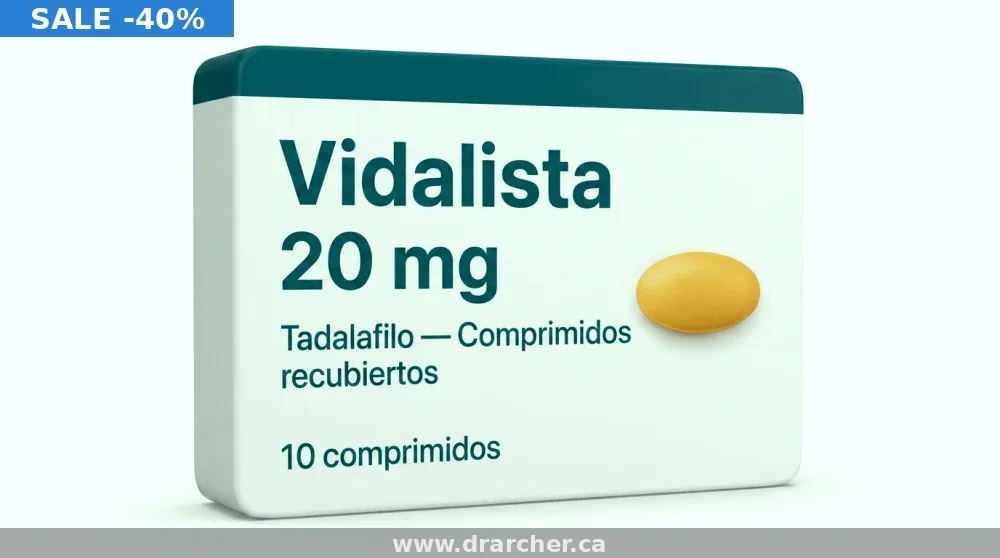 Vidalista (Tadalafil) 60mg — Prescription Tablets in Canada