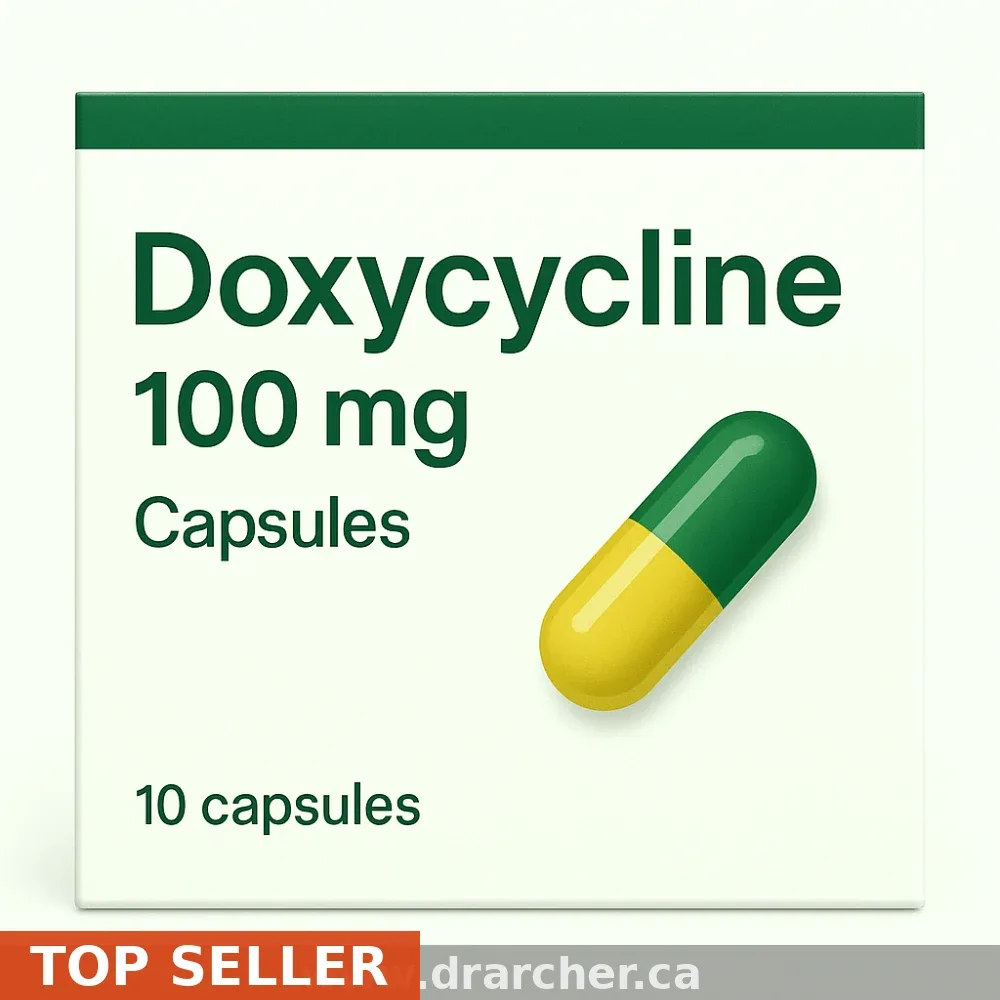 Doxycycline (Doxycycline) 200mg — Prescription Capsules | Pharmacy Information