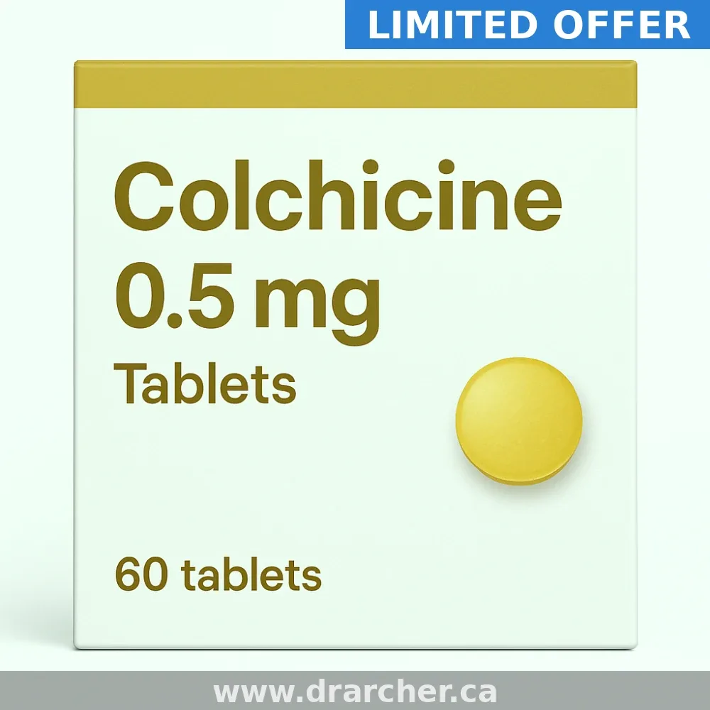 Colchicine (Colchicine) 0.5mg — Prescription Tablets in Canada