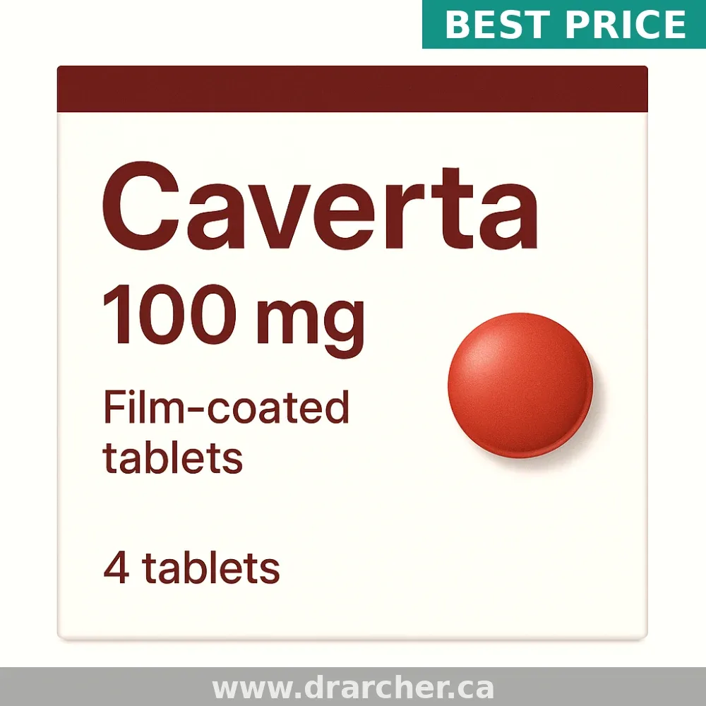 Caverta 100mg — Drug Profile, Dosage Forms and Availability