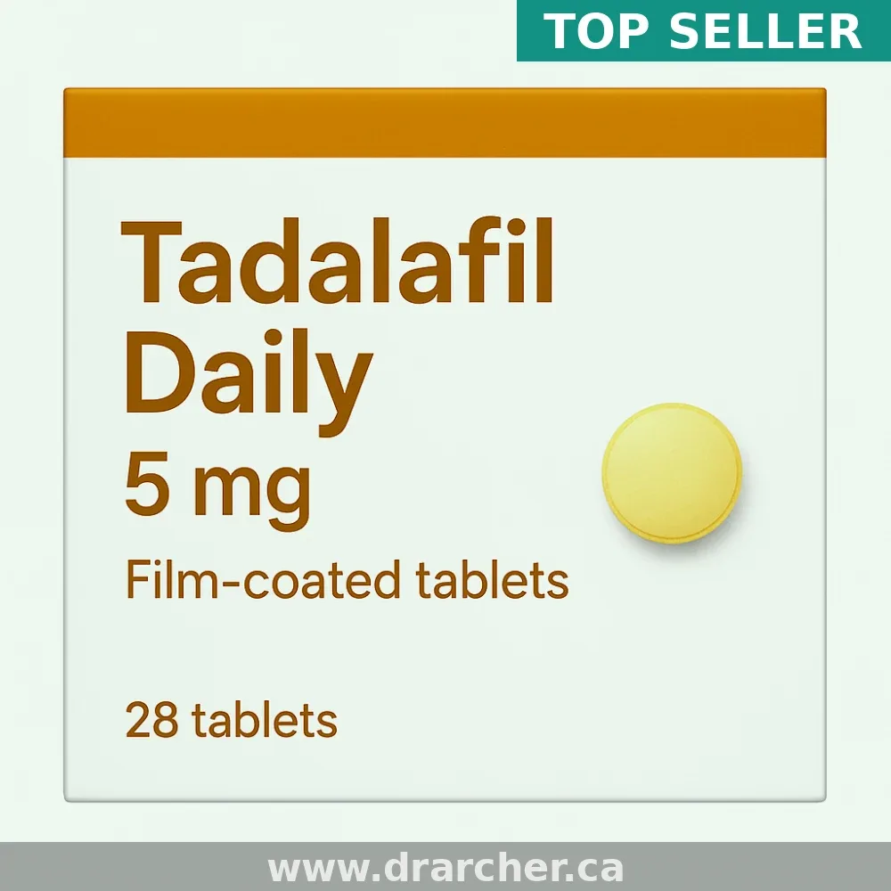 Buy Cialis Daily 5mg in Canada | Tadalafil Treatment From $0.90