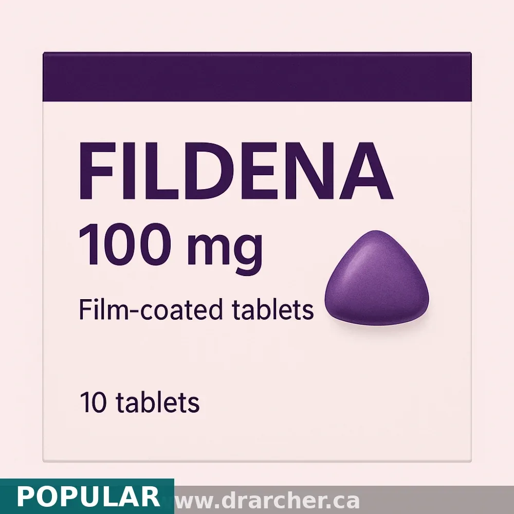Sildenafil (Fildena®) — Prescription Tablets in Canada