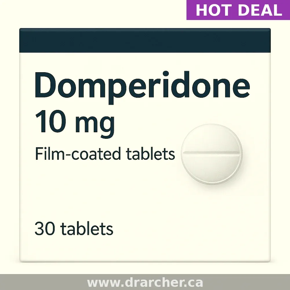 Motilium (Domperidone) 10mg — Prescription Tablets in Canada